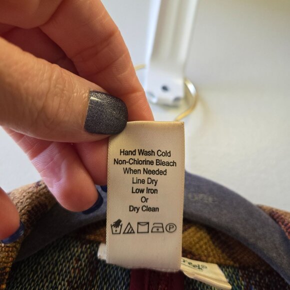 Vintage Coldwater Creek Patchwork Open Jacket Southwestern Leopard Tapestry PM - Picture 4 of 9